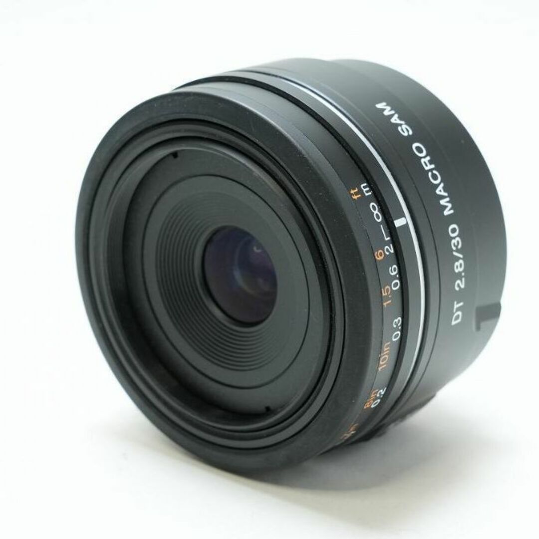 SONY(ソニー)のマクロ　SONY DT 30mm F2.8 MACRO SAM SAL30M28 スマホ/家電/カメラのカメラ(レンズ(単焦点))の商品写真