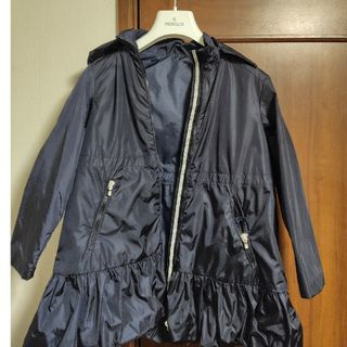 モンクレール(MONCLER)のモンクレール Myrtille 裾フリル ナイロンジャケット コート 130cm(ジャケット/上着)