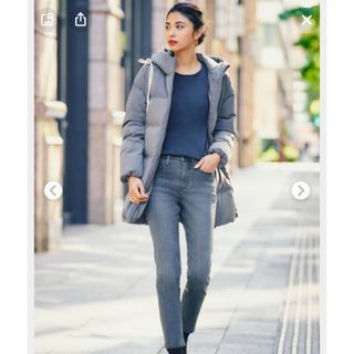 ユニクロ(UNIQLO)のUNIQLO ユニクロ　ハイライズ　スキニーアングル(デニム/ジーンズ)