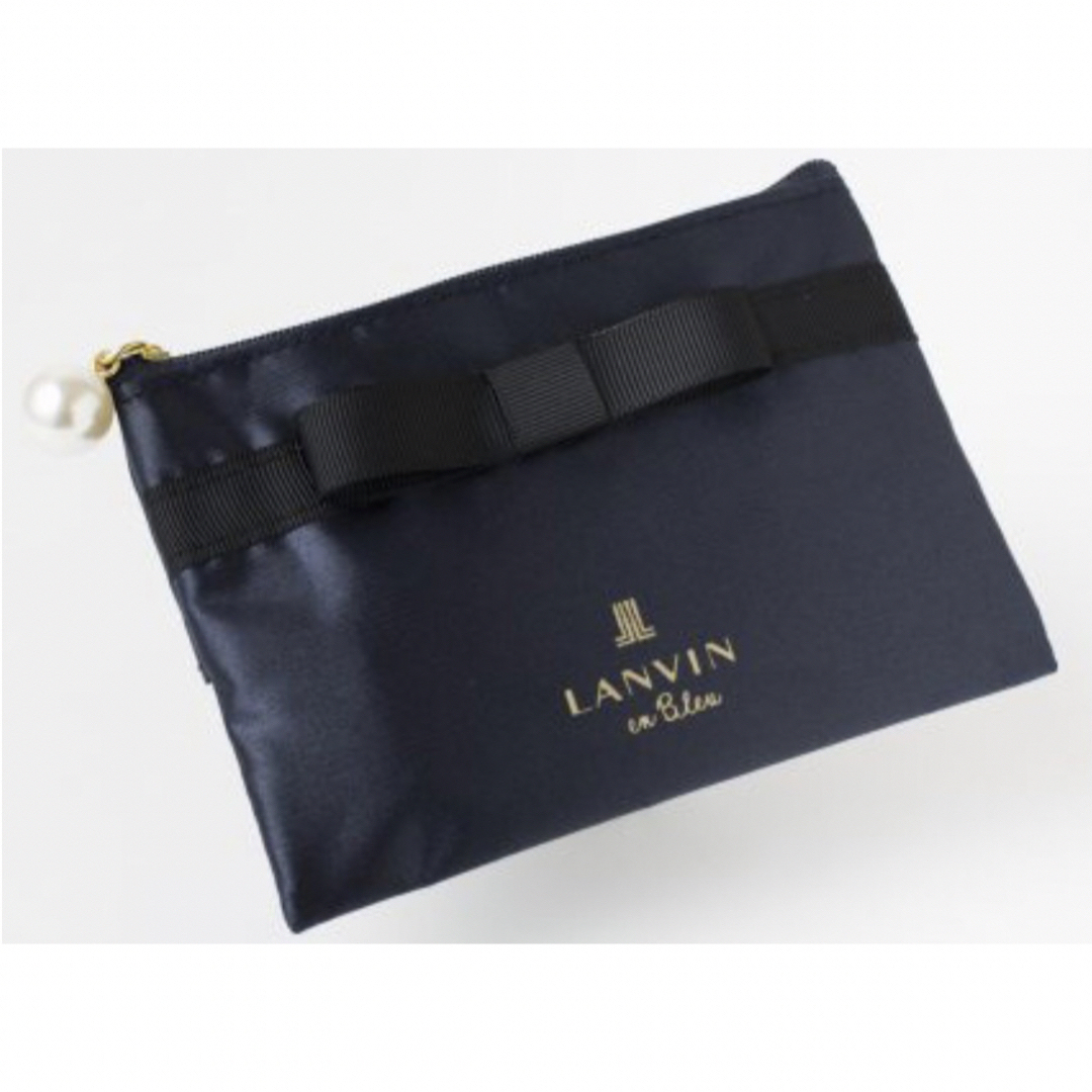 LANVIN(ランバン)の新品未使用✨SWEET 12月号付録　LANVIN ティッシュポーチ&ケース レディースのファッション小物(ポーチ)の商品写真