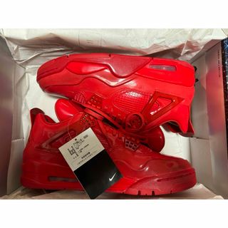 ジョーダン(Jordan Brand（NIKE）)のNIKE AIR JORDAN 11LAB4 UNIVERSITY RED 28(スニーカー)