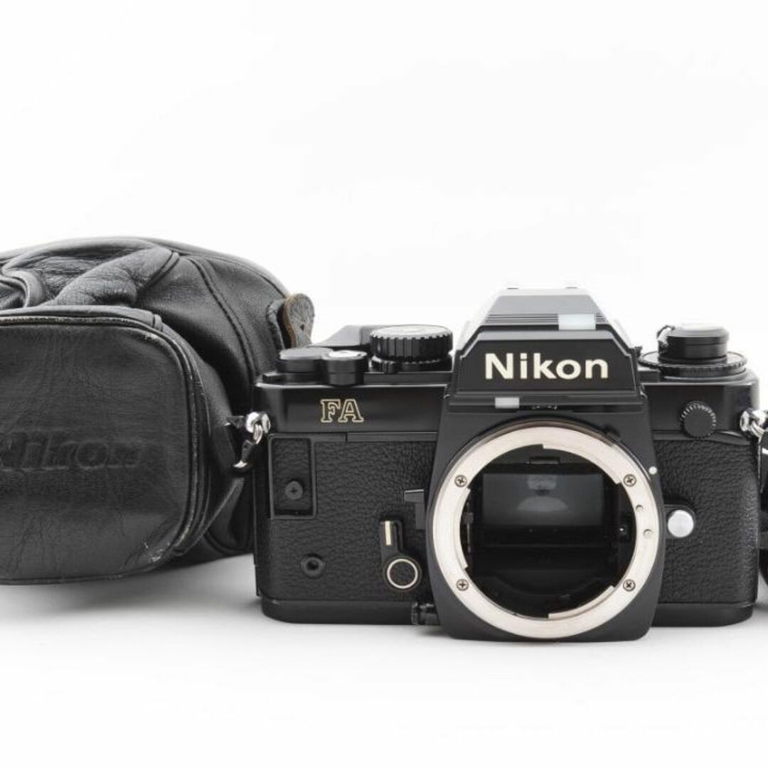 Nikon(ニコン)の良品　NIKON FA ブラック フィルムカメラ モルト新品交換済 Y830 スマホ/家電/カメラのカメラ(フィルムカメラ)の商品写真