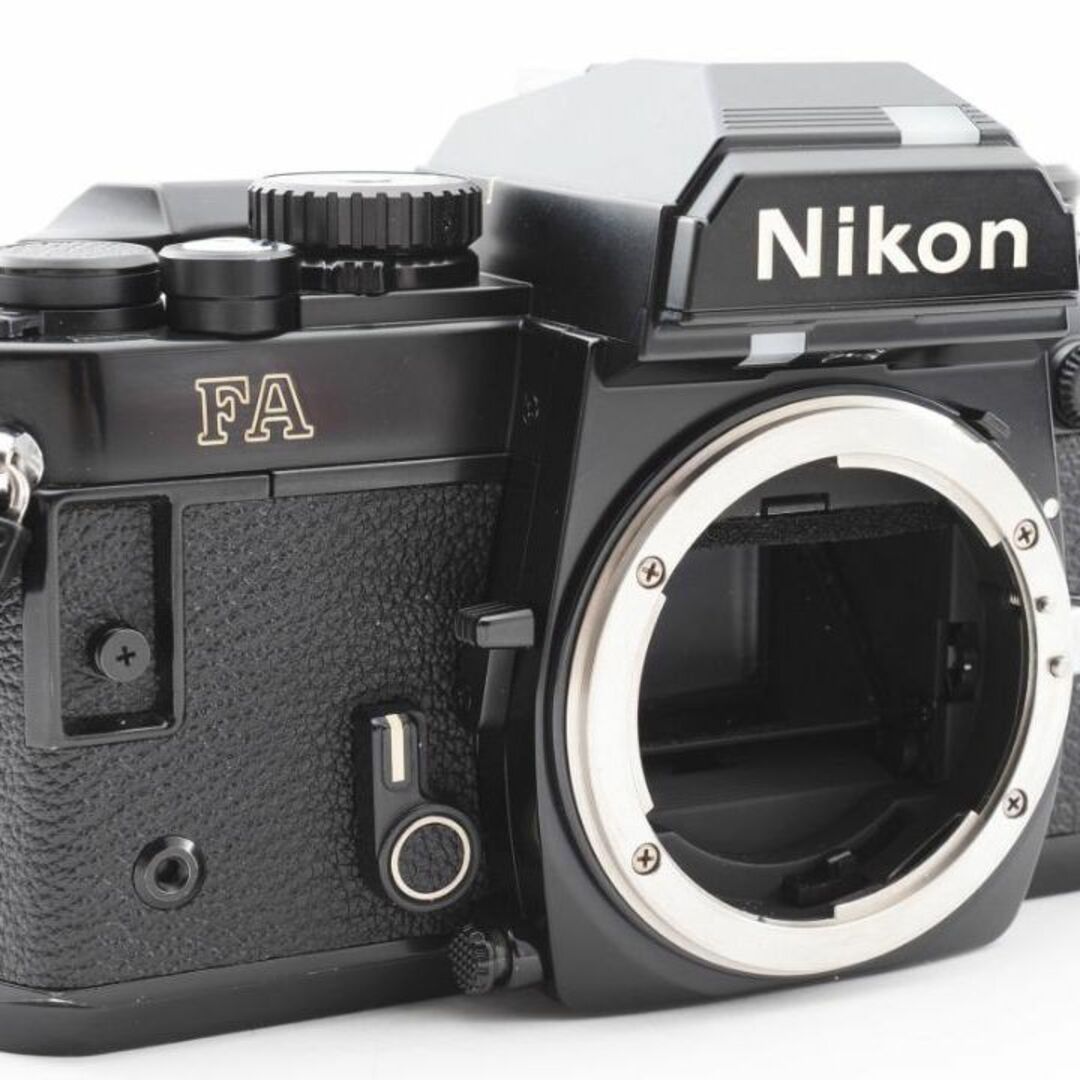 Nikon(ニコン)の良品　NIKON FA ブラック フィルムカメラ モルト新品交換済 Y830 スマホ/家電/カメラのカメラ(フィルムカメラ)の商品写真