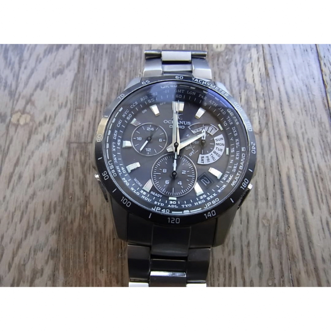 CASIO(カシオ)のカシオ電波腕時計　オシアナス（OCEANUS）　OCW-M7000 メンズの時計(腕時計(デジタル))の商品写真