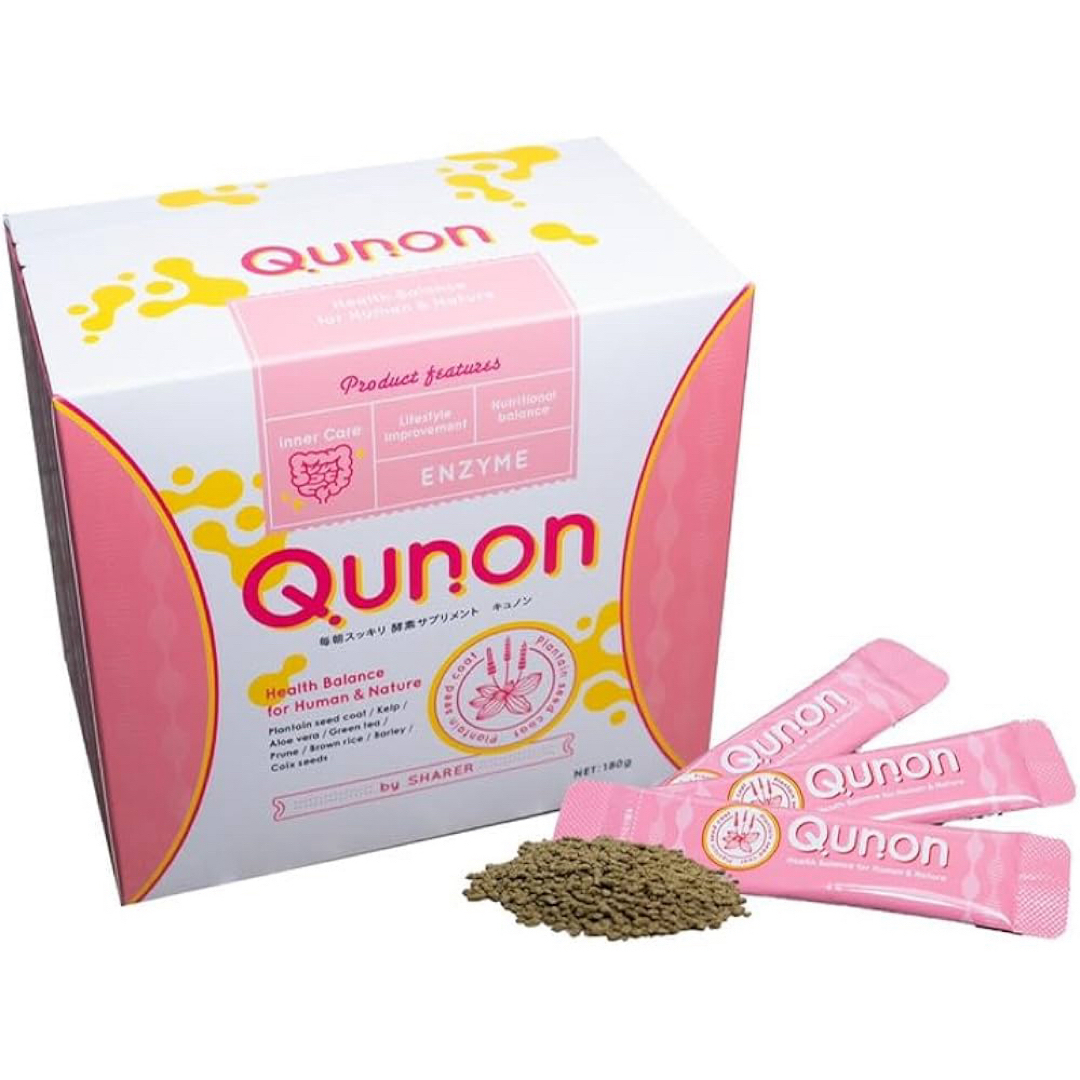 新品未開封　QUNON 酵素サプリメント　キュノン　賞味期限2025/11/06 コスメ/美容のダイエット(ダイエット食品)の商品写真