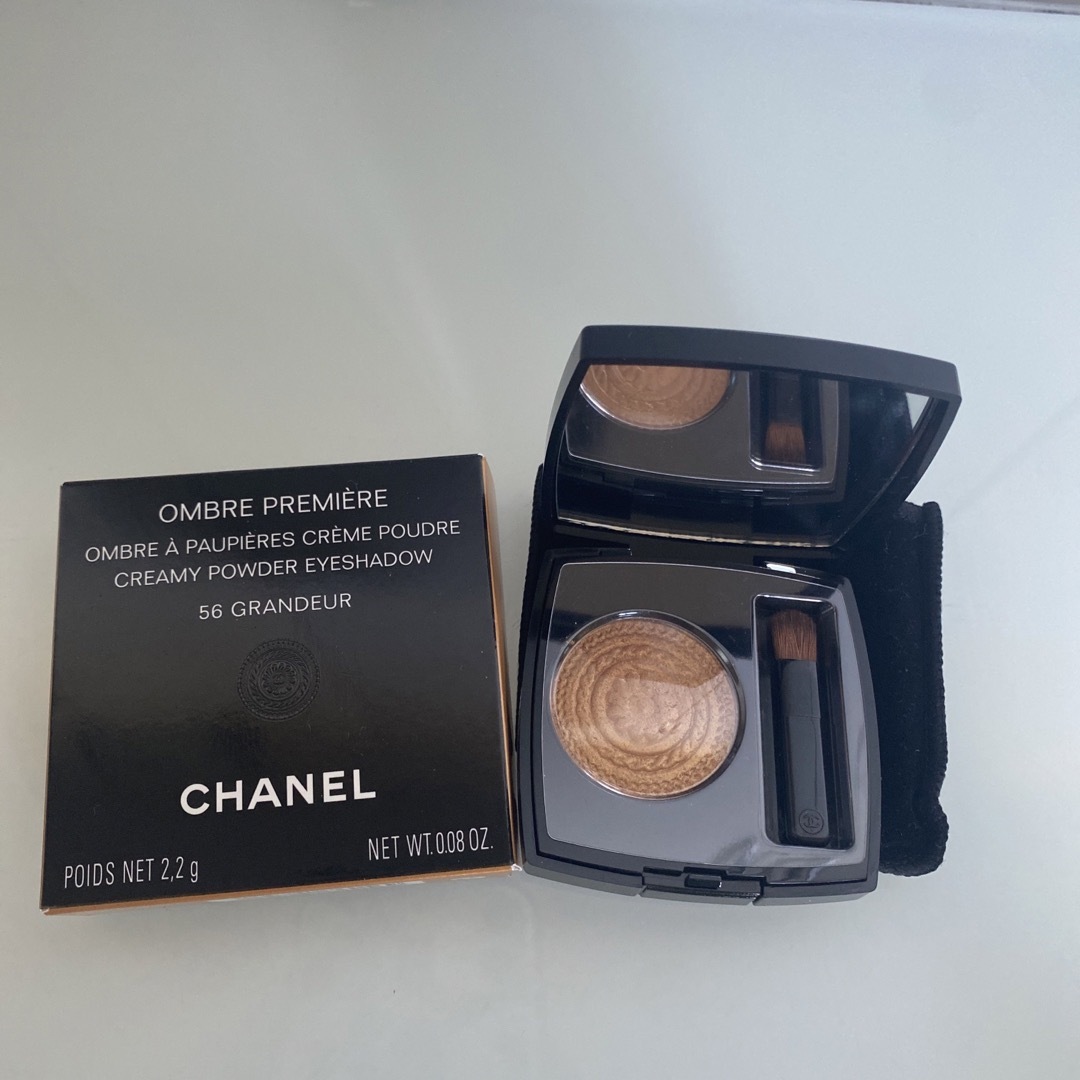 CHANEL(シャネル)のCHANELオンブルプルミエールクレームプードゥル56グランドゥール新品未使用 コスメ/美容のベースメイク/化粧品(アイシャドウ)の商品写真