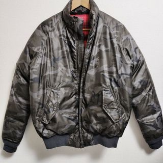 バラクータ(BARACUTA)のバラクータ リバーシブルダウンジャケット ミリタリー カモ柄 迷彩 MA-1(ダウンジャケット)