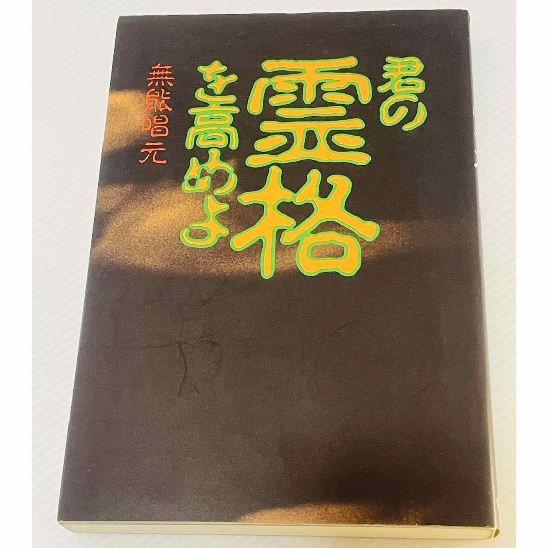 ヤケ、使用感あり君の霊格を高めよ 内在する奇跡の力 無能 唱元 致知出版社のサムネイル