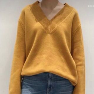 アパルトモンドゥーズィエムクラス(L'Appartement DEUXIEME CLASSE)のL'Appartement WOOL Cashmere V/N Knit(ニット/セーター)