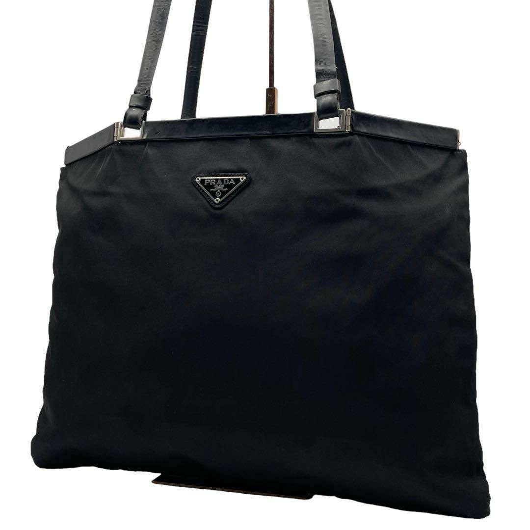 PRADA - 良品 PRADA プラダ 2595 トートバッグ ナイロン レザー