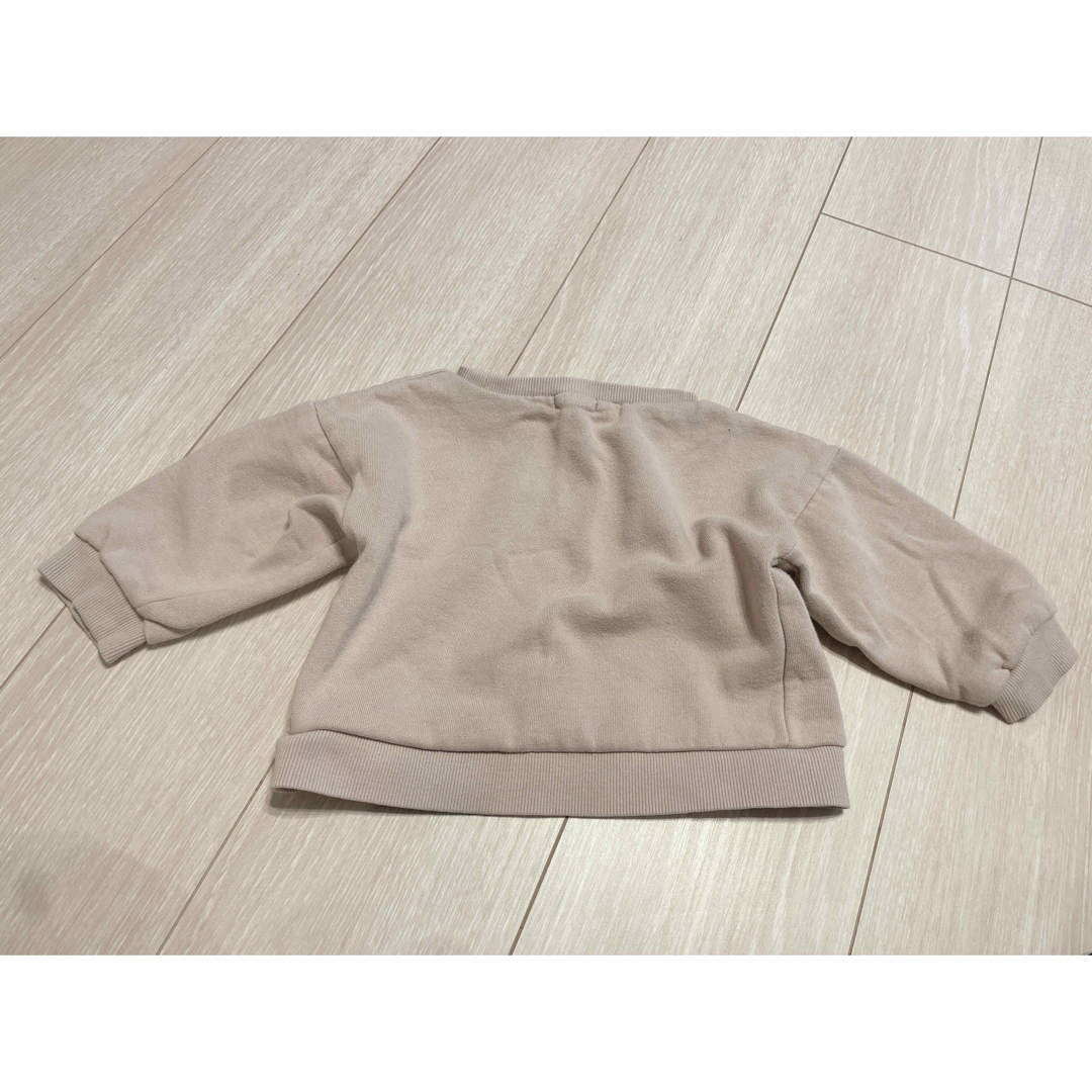 しまむら(シマムラ)のトレーナー　トップス　90 キッズ/ベビー/マタニティのキッズ服女の子用(90cm~)(Tシャツ/カットソー)の商品写真