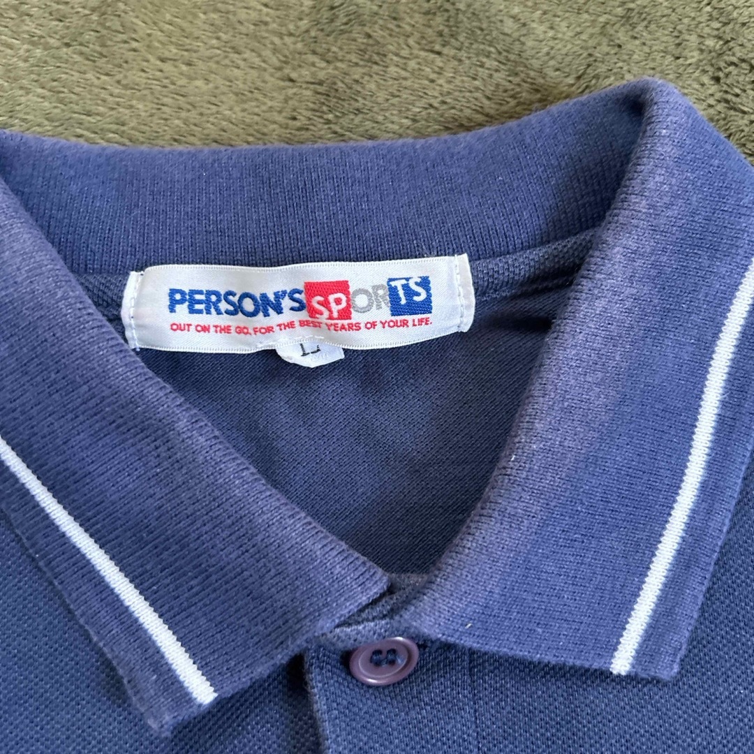 PERSON'S(パーソンズ)のPERSON'S SPORTS ポロシャツ　ゴルフウェア　スポーツウェア メンズのトップス(ポロシャツ)の商品写真
