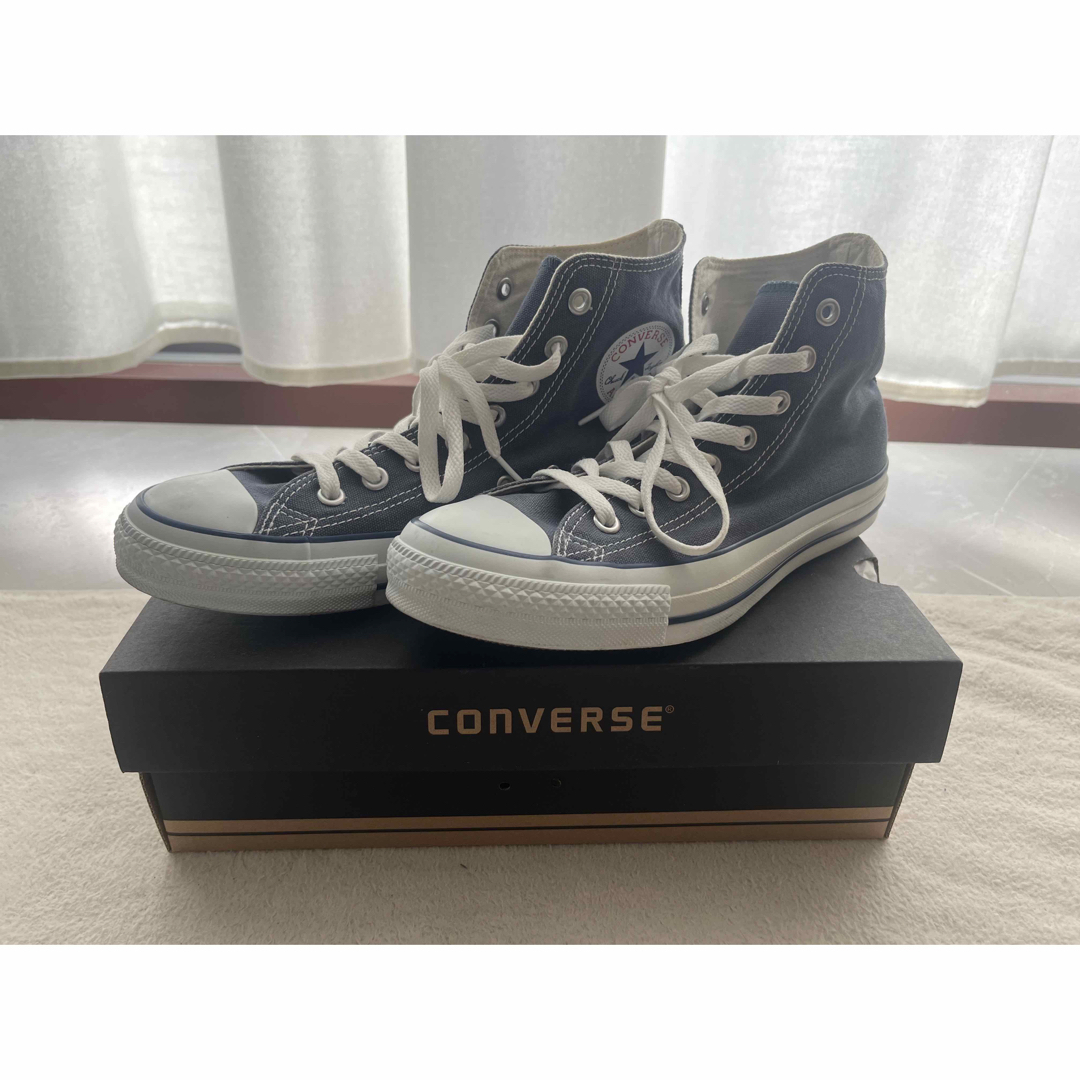 CONVERSE(コンバース)のコンバース　チャックテイラー　オールスターハイ　27cm ネイビー メンズの靴/シューズ(スニーカー)の商品写真