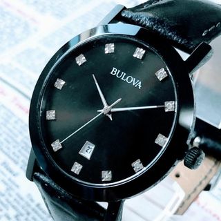 ブローバ(Bulova)の#2856【渋くてお洒落】メンズ 腕時計 ブローバ  動作良好 クォーツ 日付(腕時計(アナログ))