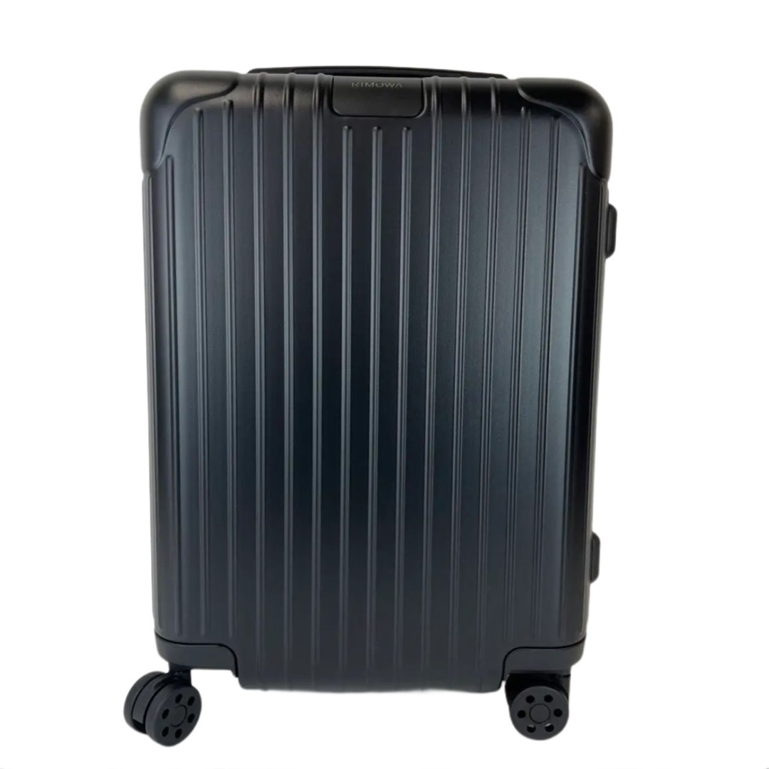 スーツケース/キャリーバッグ美品 RIMOWA リモワ ESSENTIAL Cabin　エッセンシャル キャビン 36L Black　マットブラック　Polycarbonate　ポリカーボネート　キャリーバッグ　スーツケース