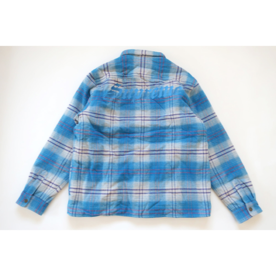 メンズ(XL)Supreme LINED FLANNEL SNAP SHIRT