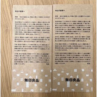 ムジルシリョウヒン(MUJI (無印良品))の良品計画　無印良品　株主優待券　シェアホルダーカード(ショッピング)