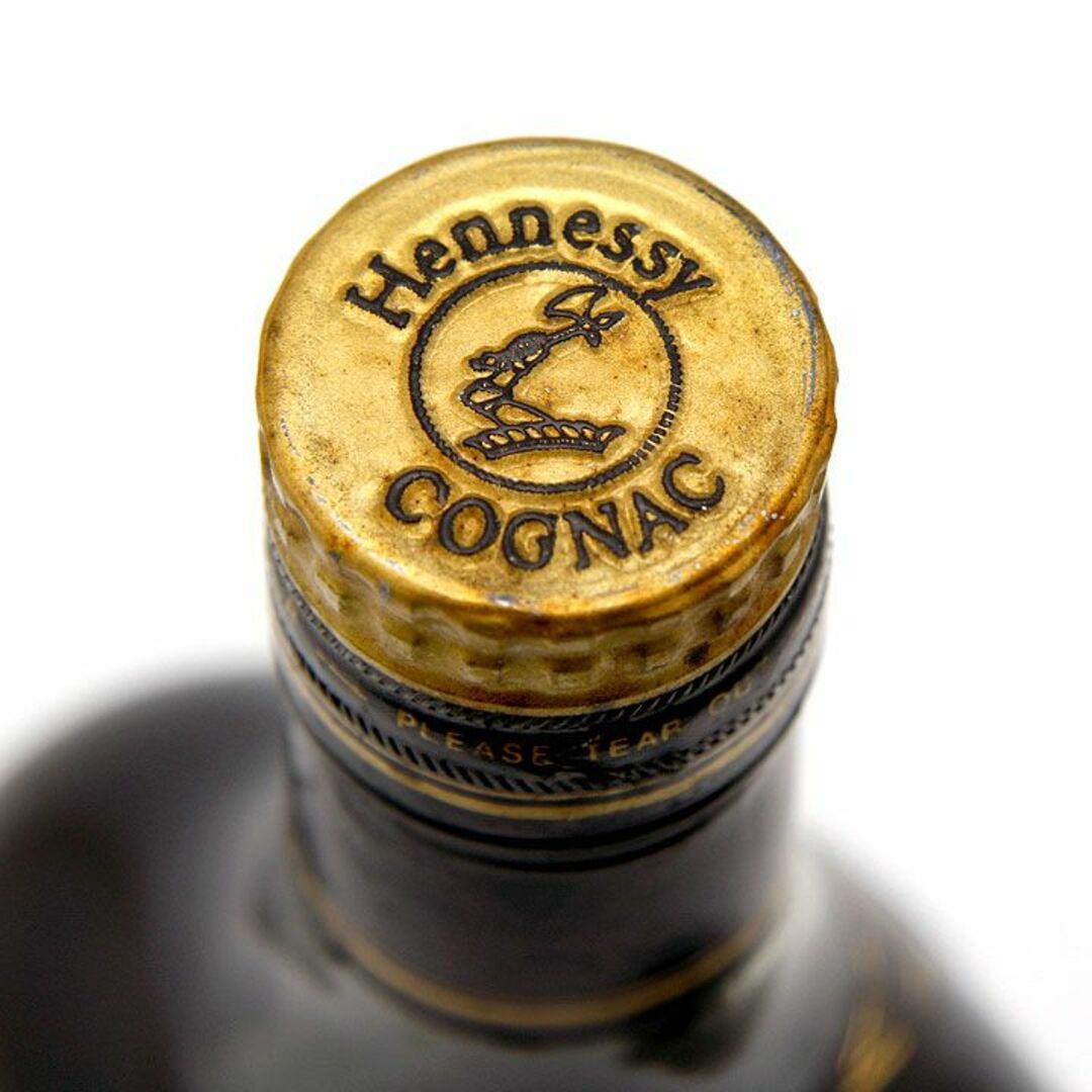 ヘネシー(ヘネシー)の古酒 ブランデー コニャック Hennessy ヘネシー X.O グリーンボトル 金キャップ 箱付 750ml 40% 家のみ たく飲み ロック アルコール 中古 洋酒 食品/飲料/酒の酒(ブランデー)の商品写真