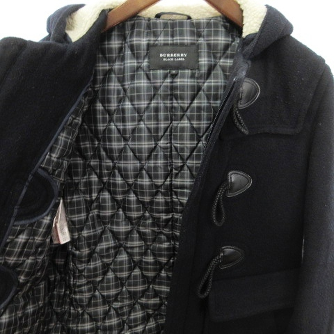 BURBERRY BLACK LABEL(バーバリーブラックレーベル)のバーバリーブラックレーベル ダッフルコート ショート 濃紺  M ■SM1 メンズのジャケット/アウター(ダッフルコート)の商品写真