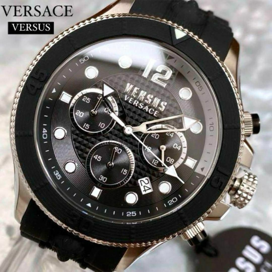 VERSACE - 新品ヴェルサス/ヴェルサーチ メンズ腕時計 人気ブランド