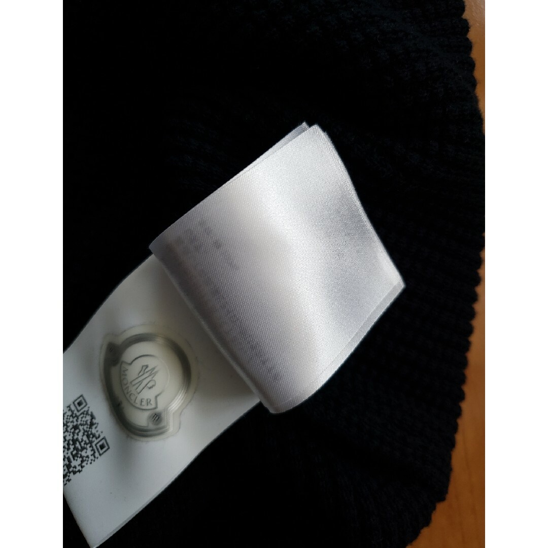 MONCLER(モンクレール)のモンクレール MONCLER　クルーネックセーター　ワッフルニット ネイビーL メンズのトップス(ニット/セーター)の商品写真