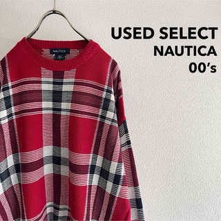 ノーティカ(NAUTICA)の【専用】00s “NAUTICA” Sweater / タータンチェック ニット(ベスト)