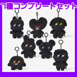 ビーティーイシビル(BT21)のBT21 FRAGMENT フラグメント キーリング マスコット コンプ 7個(キャラクターグッズ)