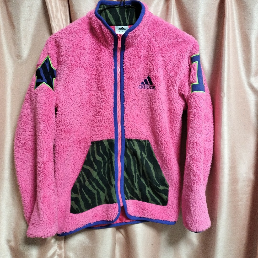 adidas(アディダス)の150センチ☆アディダスボワアウター キッズ/ベビー/マタニティのキッズ服女の子用(90cm~)(ジャケット/上着)の商品写真