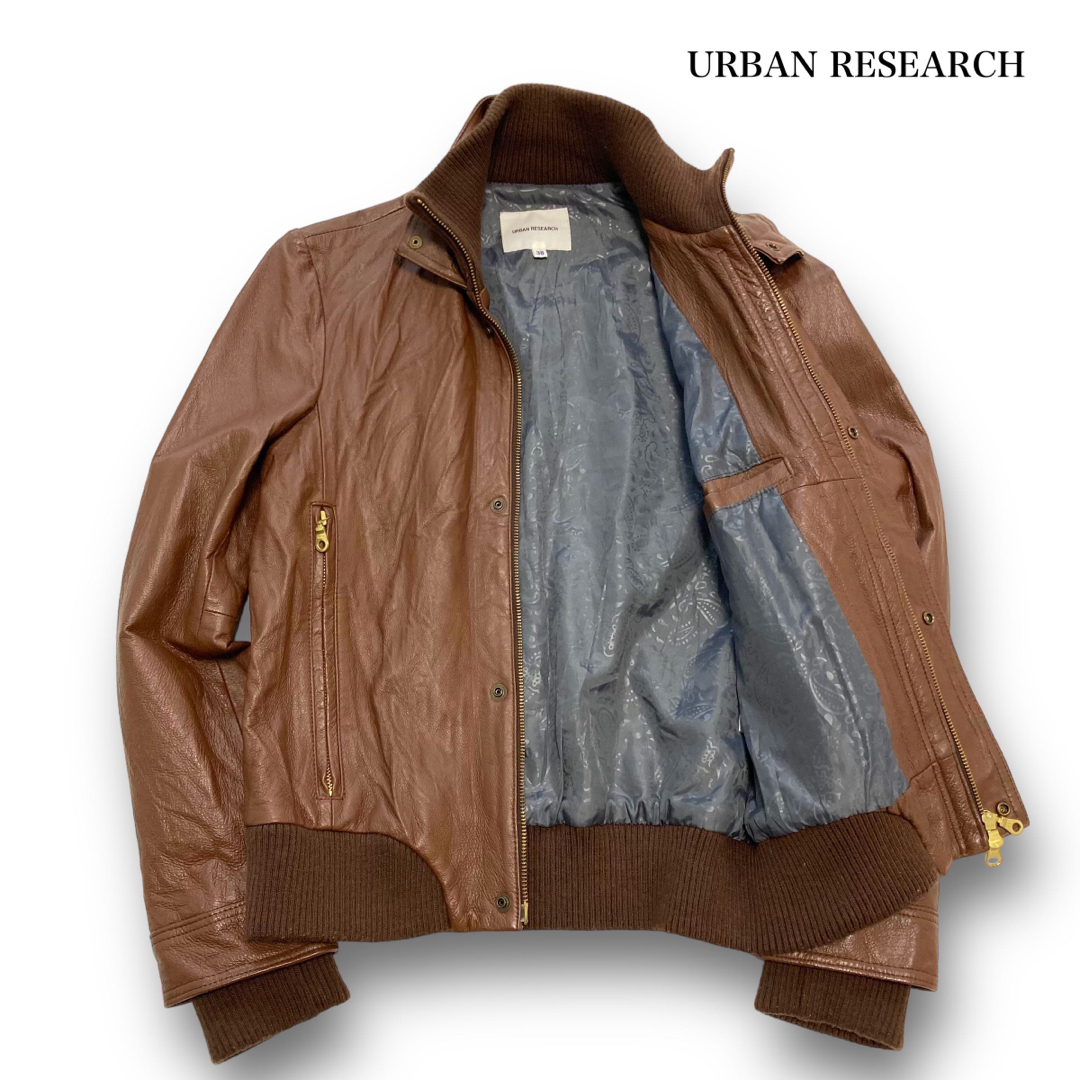 特注加工 【URBAN RESEARCH】アーバンリサーチ レザーライダース