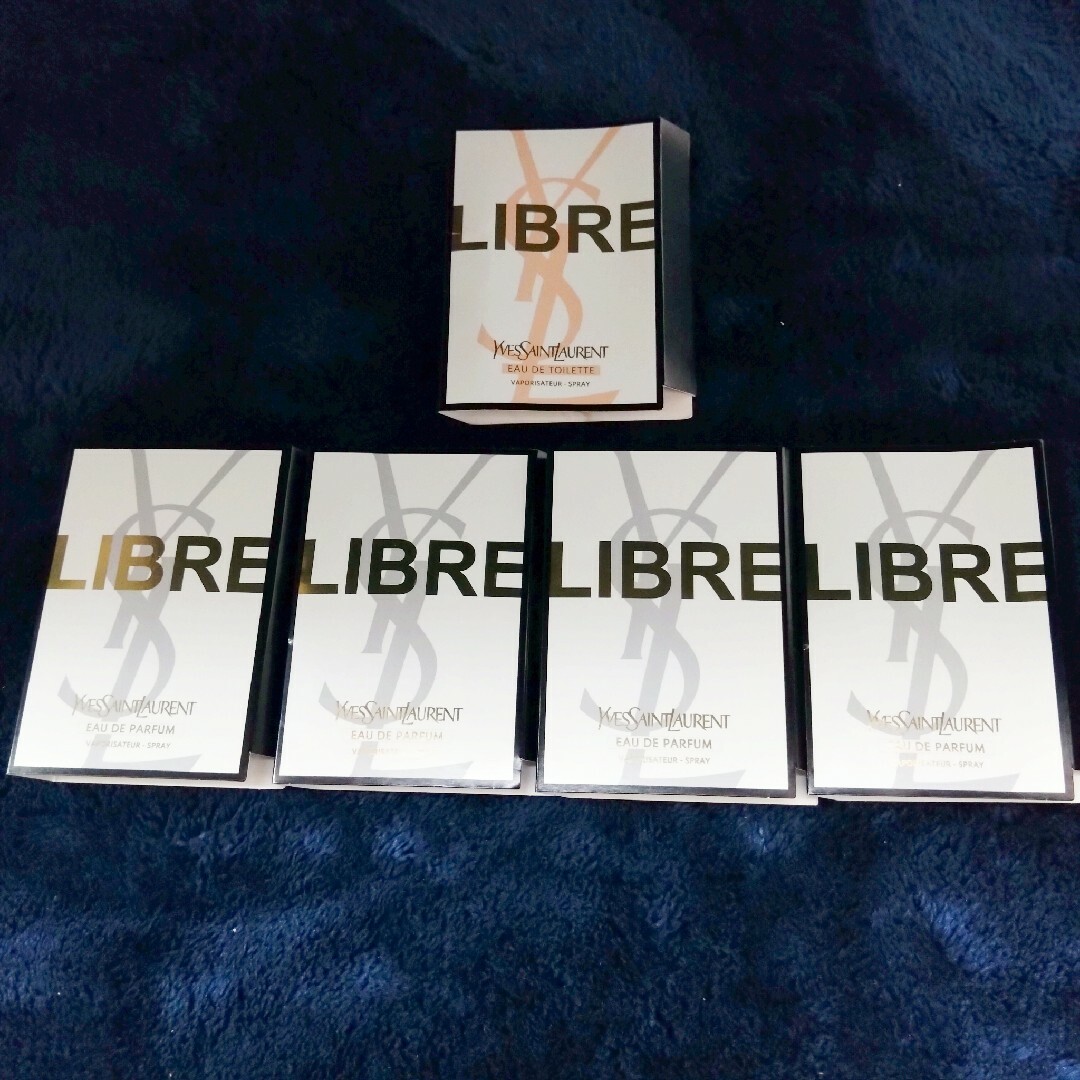 Yves Saint Laurent(イヴサンローラン)のイヴ・サンローラン　リブレ　オーデパルファム　オーデトワレ　サンプル5個 コスメ/美容の香水(ユニセックス)の商品写真