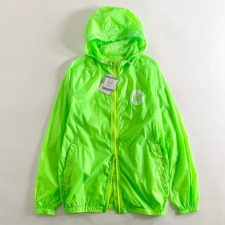 68L2《未使用》ゴルフウェア JACK BUNNY ジャックバニー WATERPROOF JACKET ナイロンジャケット 4 イエロー GOLF(ナイロンジャケット)