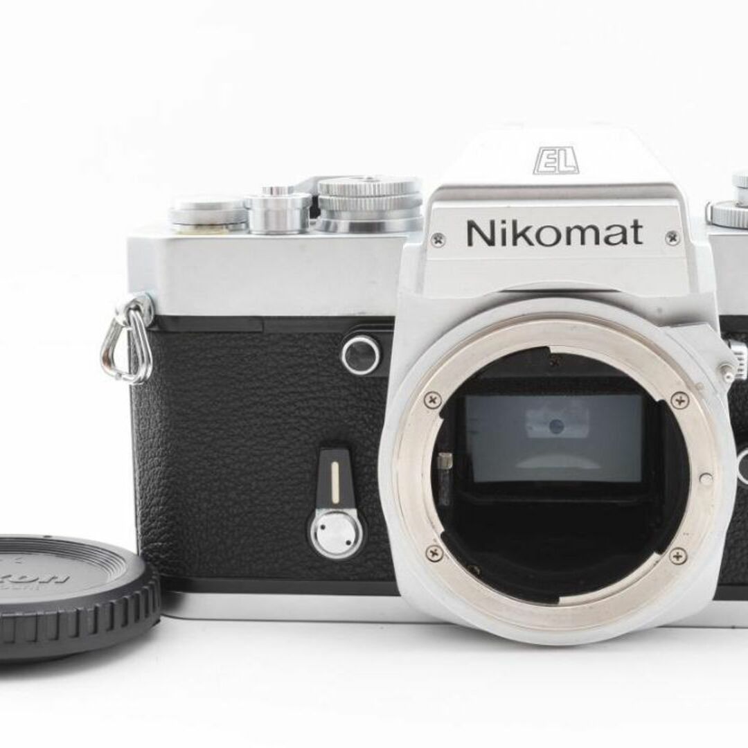 送料全国一律送料無料美品 NIKON EL シルバー フィルムカメラ モルト新品交換済 H116