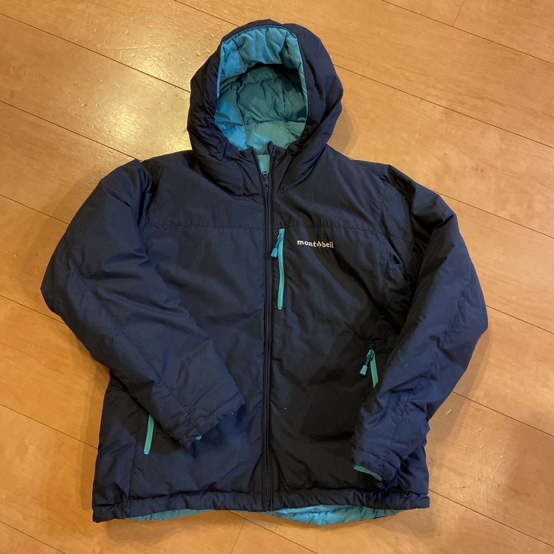 モンベル mont bell 120cm ダウンジャケット - ジャケット モンベル mont bell 120cm ダウンジャケット - ジャケット