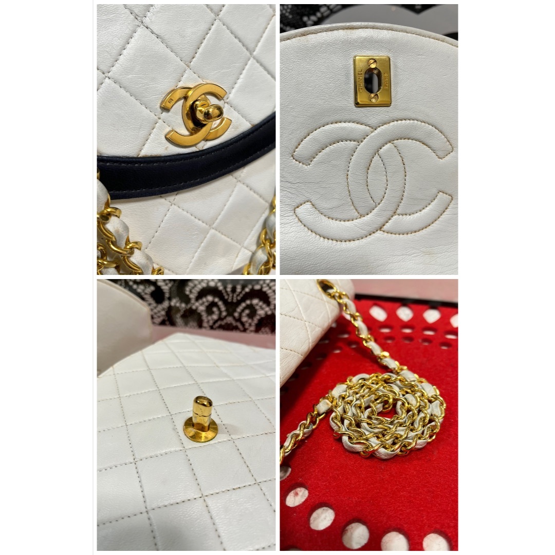 CHANEL(シャネル)の◆◇極上美品 シャネル CHANEL ヴィンテージ マトラッセ シングルフラップ レディースのバッグ(ショルダーバッグ)の商品写真