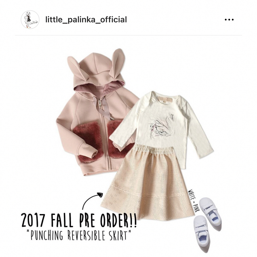 Little 'PalinkA(リトルパリンカ)のリトルパリンカ　子供服　ボドム・スカート2点 キッズ/ベビー/マタニティのキッズ服女の子用(90cm~)(スカート)の商品写真