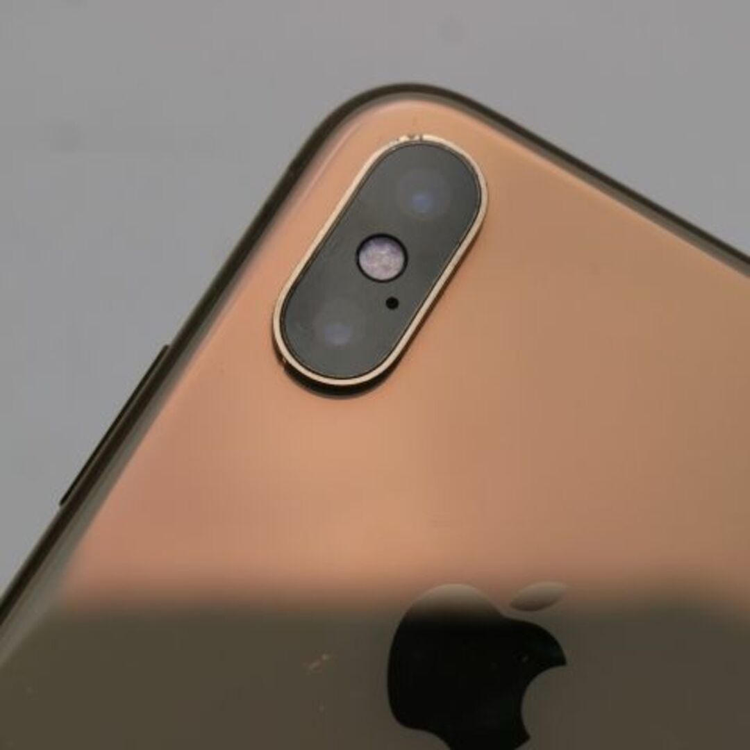iPhone(アイフォーン)の超美品 SIMフリー iPhoneXS 64GB ゴールド   M888 スマホ/家電/カメラのスマートフォン/携帯電話(スマートフォン本体)の商品写真