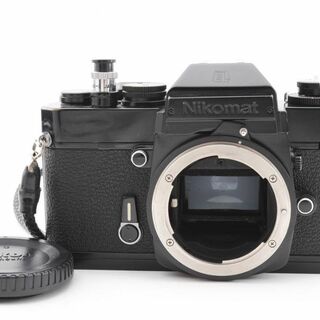ニコン(Nikon)の良品 NIKON NIKOMAT EL ブラック モルト新品交換済 H017(フィルムカメラ)