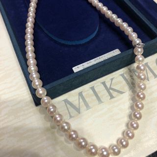 ミキモト(MIKIMOTO)のミキモト　JALコラボ　パールネックレス(ネックレス)