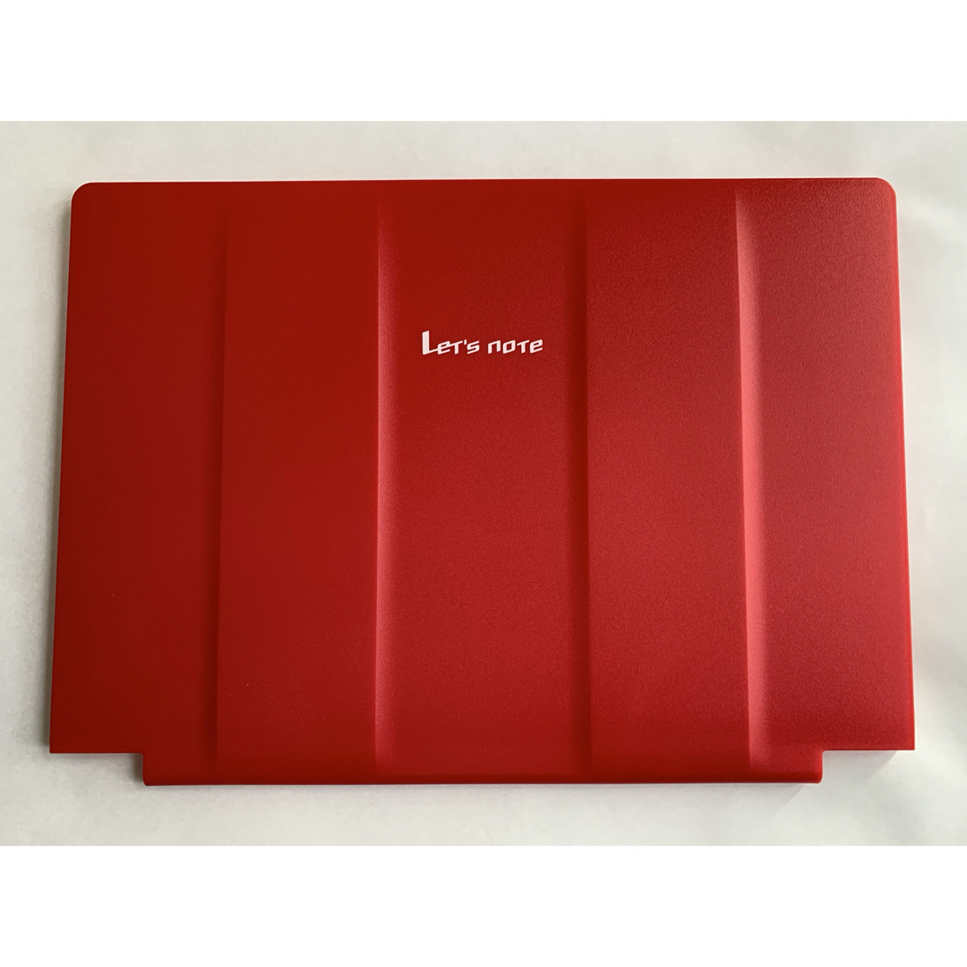 Panasonic(パナソニック)のレッツノート　SVシリーズ　天板カバー　赤 スマホ/家電/カメラのPC/タブレット(その他)の商品写真