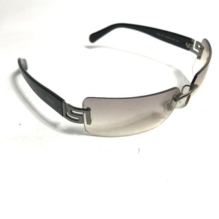ヴェルサーチ(VERSACE)のヴェルサーチ VERSACE スクエア MOD.2017 ロゴ アイウェア 眼鏡 サングラス プラスチック ブラック(サングラス/メガネ)