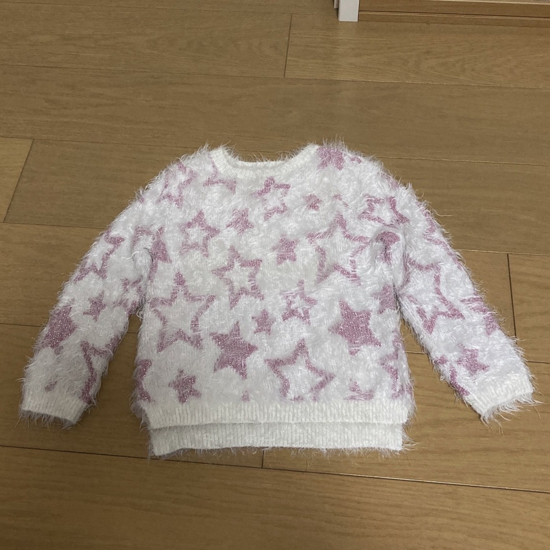 H&M(エイチアンドエム)のニット　100 キッズ/ベビー/マタニティのキッズ服女の子用(90cm~)(ニット)の商品写真