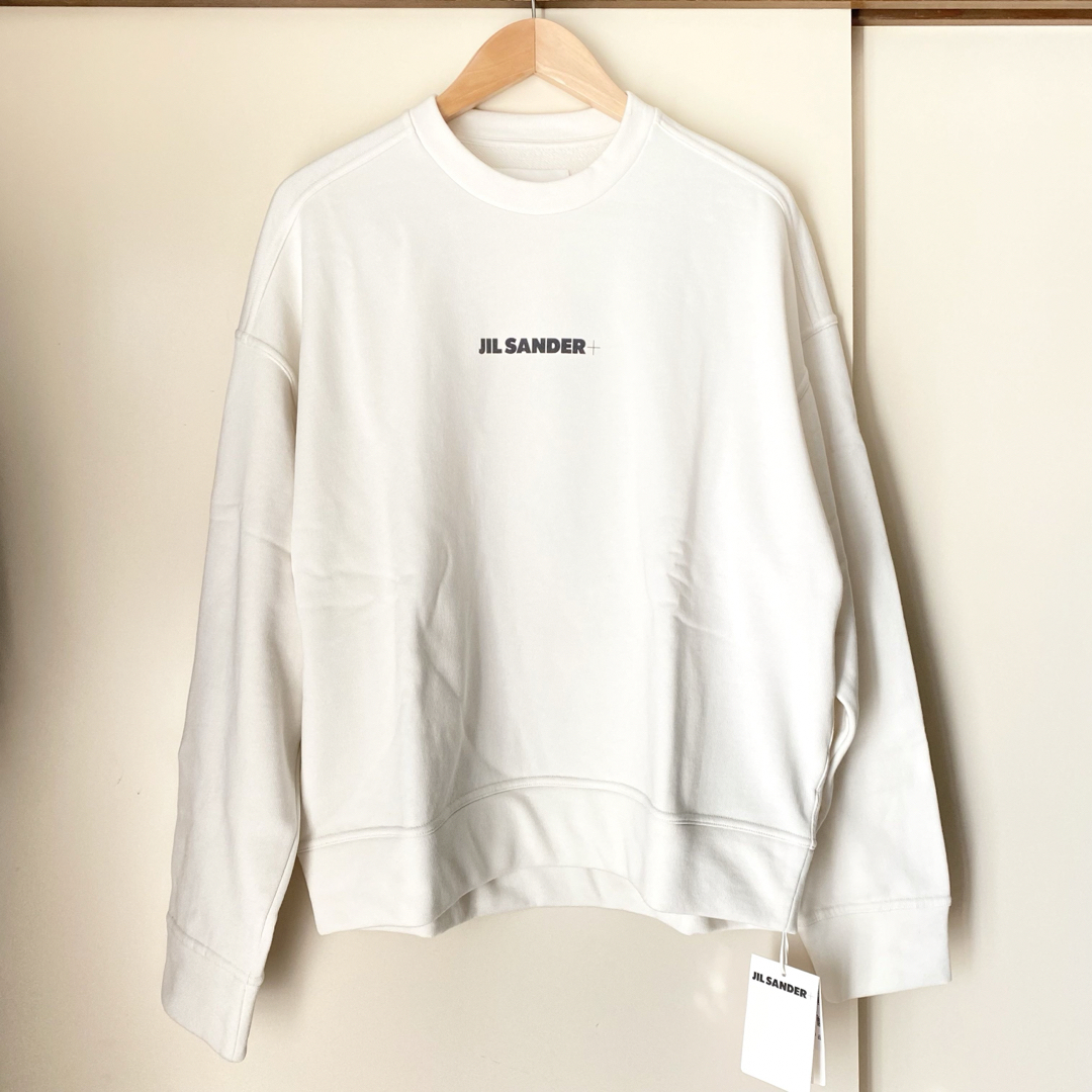 トップス【JIL SANDER+】ジルサンダー プラス ロゴ スウェット (新品)