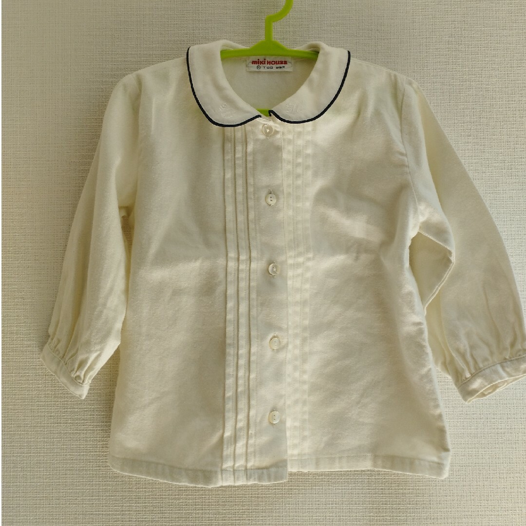 mikihouse(ミキハウス)のミキハウス　ブラウス　90 キッズ/ベビー/マタニティのキッズ服女の子用(90cm~)(ブラウス)の商品写真