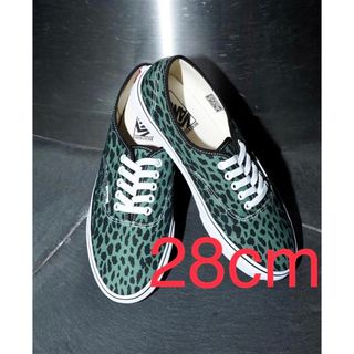 ワコマリア(WACKO MARIA)の28cm wackomaria vans V44 AUTHENTIC 緑(スニーカー)