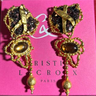 クリスチャンラクロワ(Christian Lacroix)のクリスチャンラクロワ　ヴィンテージ　イヤリング(イヤリング)