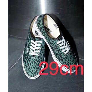 ワコマリア(WACKO MARIA)の29cm wackomaria vans V44 AUTHENTIC 緑(スニーカー)