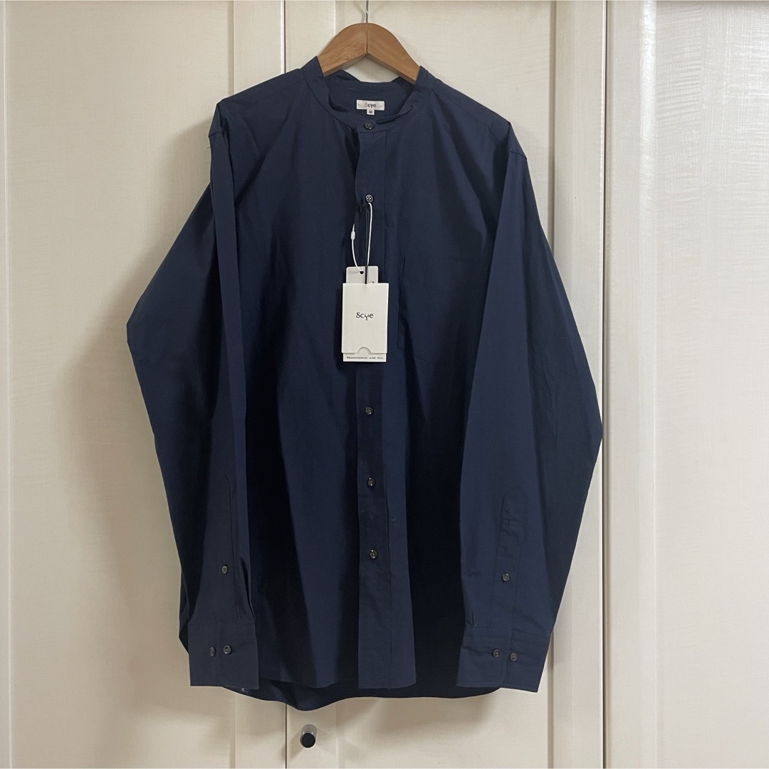 SCYE BASICS(サイベーシックス)のScye/SCYE BASICS peru cotton poplin gra メンズのトップス(シャツ)の商品写真