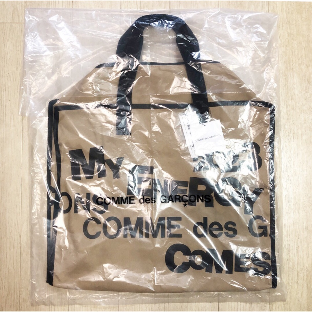 COMME des GARCONS(コムデギャルソン)の希少コムデギャルソン メッセージロゴデザインバッグ シュプリーム サカナクション メンズのバッグ(トートバッグ)の商品写真