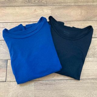 ユニクロ(UNIQLO)のキッズインナー2枚セット 130 ヒートテック　肌着(下着)