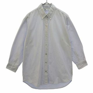 ザラ(ZARA)のザラ ストライプ 長袖 ボタンダウンシャツ XS ZARA レディース 古着 【231202】(シャツ/ブラウス(長袖/七分))